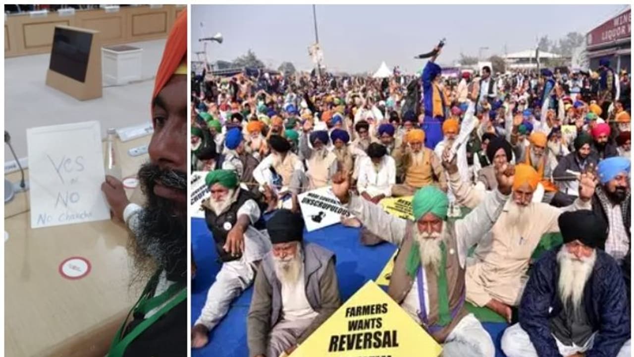 സമവായമാകാതെ അഞ്ചാം വട്ട ചർച്ചയും; നിയമം പിൻവലിച്ചേ മതിയാവൂ എന്ന് കർഷകർ; ഭാരത് ബന്ദിന് മാറ്റമില്ല സമവായമാകാതെ അഞ്ചാം വട്ട ചർച്ചയും; നിയമം പിൻവലിച്ചേ മതിയാവൂ എന്ന് കർഷകർ; ഭാരത് ബന്ദിന് മാറ്റമില്ല