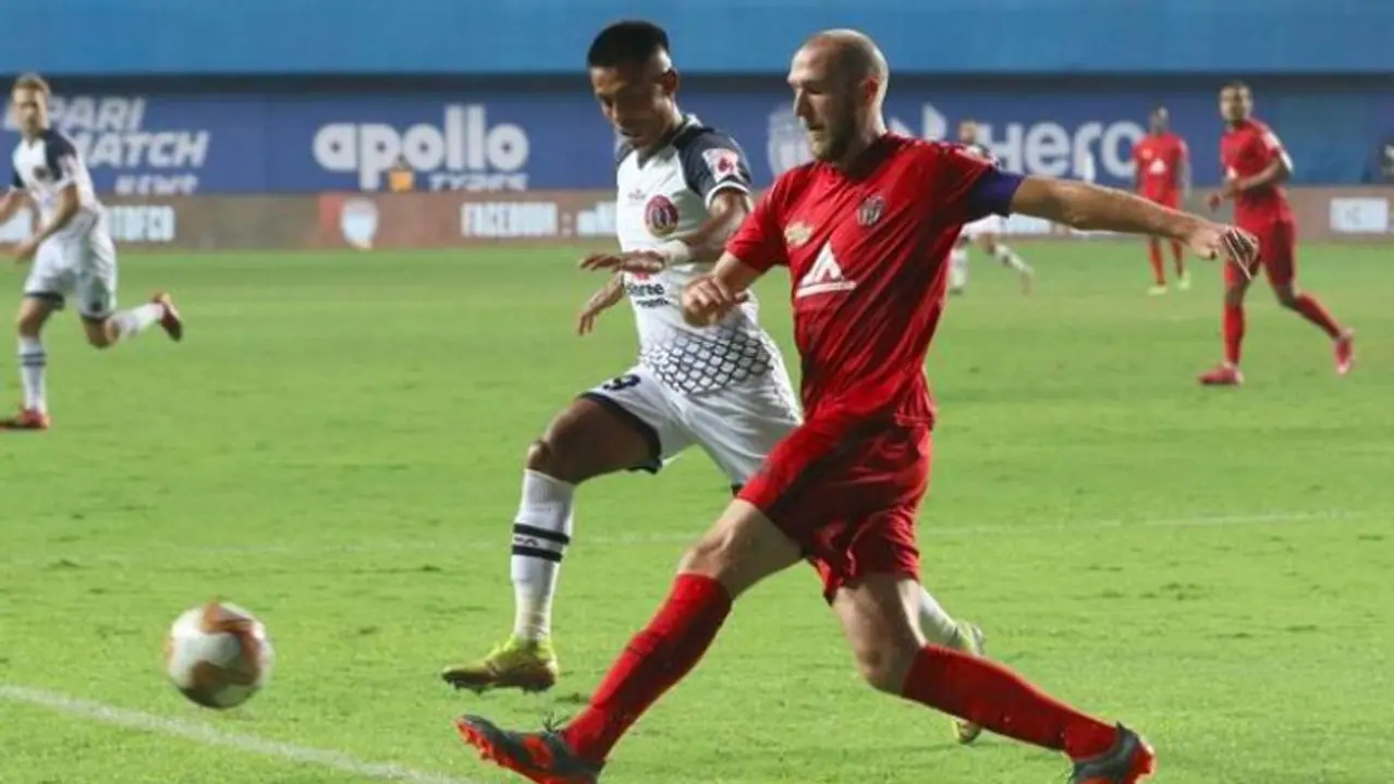 ISL 2021: నార్త్ ఈస్ట్ యునైటెడ్ అద్భుత విజయం... జంషెడ్‌పూర్‌కి మరో ఓటమి...