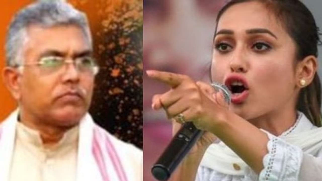 'ছিঃ দেশের একমাত্র মহিলা মুখ্যমন্ত্রীকে গালাগালি', দিলীপকে তিরষ্কার মিমির 'ছিঃ দেশের একমাত্র মহিলা মুখ্যমন্ত্রীকে গালাগালি', দিলীপকে তিরষ্কার মিমির