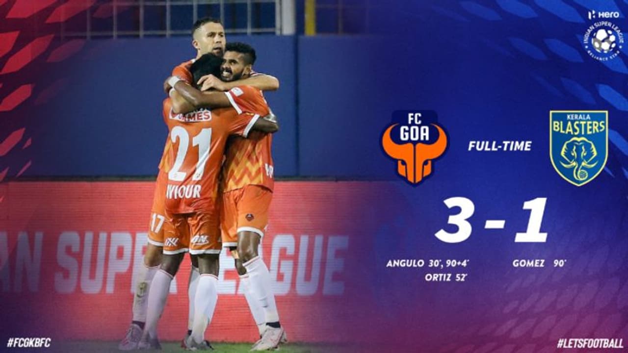 ISL 2020: గోవా ఎఫ్సీ తొలి విజయం... కేరళ బ్లాస్టర్స్కి మరో ఓటమి... ISL 2020: గోవా ఎఫ్సీ తొలి విజయం... కేరళ బ్లాస్టర్స్కి మరో ఓటమి...