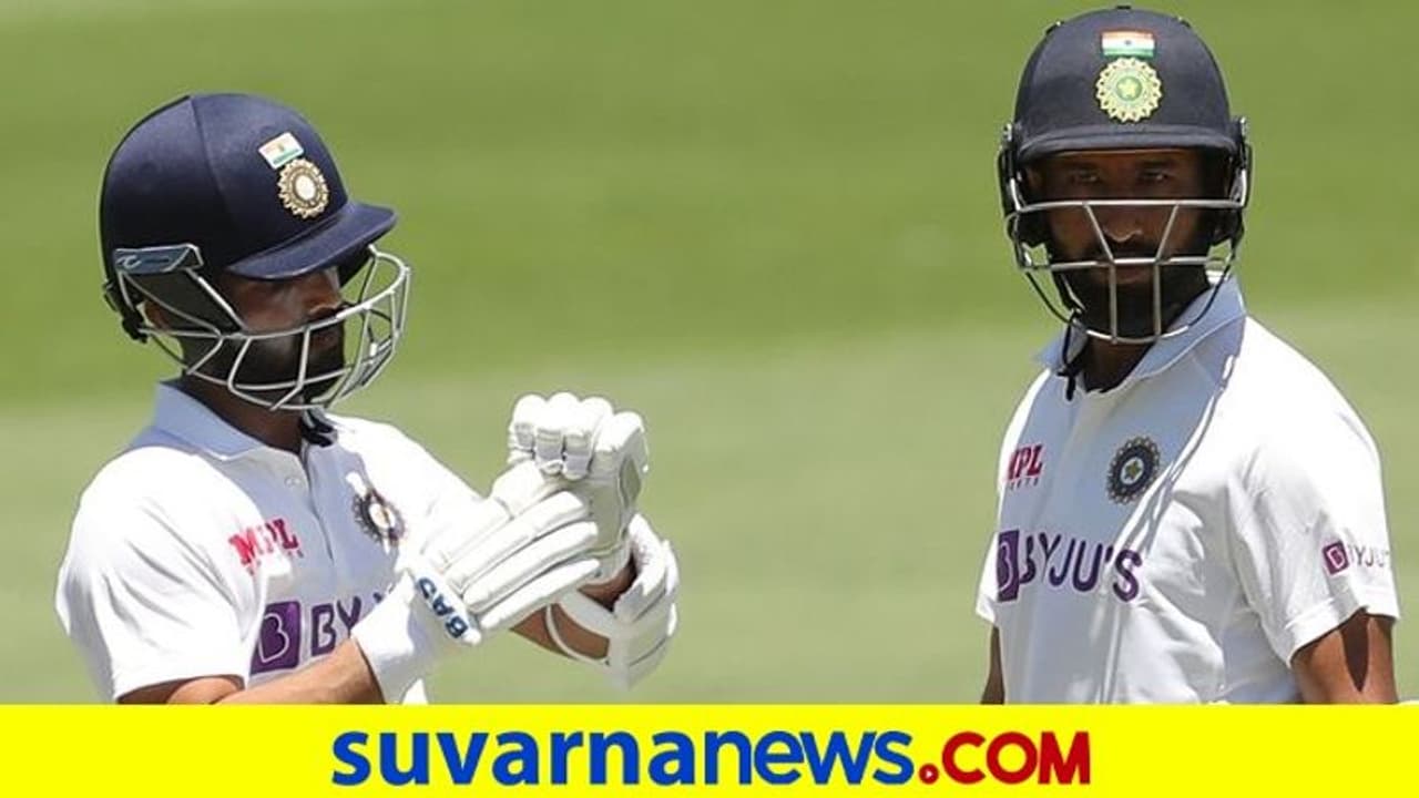 ಅಭ್ಯಾಸ ಪಂದ್ಯ: ಅಜಿಂಕ್ಯ ರಹಾನೆ ಶತಕ ಆಸರೆ ಅಭ್ಯಾಸ ಪಂದ್ಯ: ಅಜಿಂಕ್ಯ ರಹಾನೆ ಶತಕ ಆಸರೆ