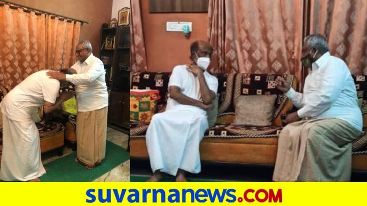 ಬೆಂಗಳೂರಿನ ಅಣ್ಣನ ಮನೆಗೆ ಸೂಪರ್ ಸ್ಟಾರ್ ರಜನೀಕಾಂತ್ ದಿಢೀರ್ ಭೇಟಿ! ಬೆಂಗಳೂರಿನ ಅಣ್ಣನ ಮನೆಗೆ ಸೂಪರ್ ಸ್ಟಾರ್ ರಜನೀಕಾಂತ್ ದಿಢೀರ್ ಭೇಟಿ!