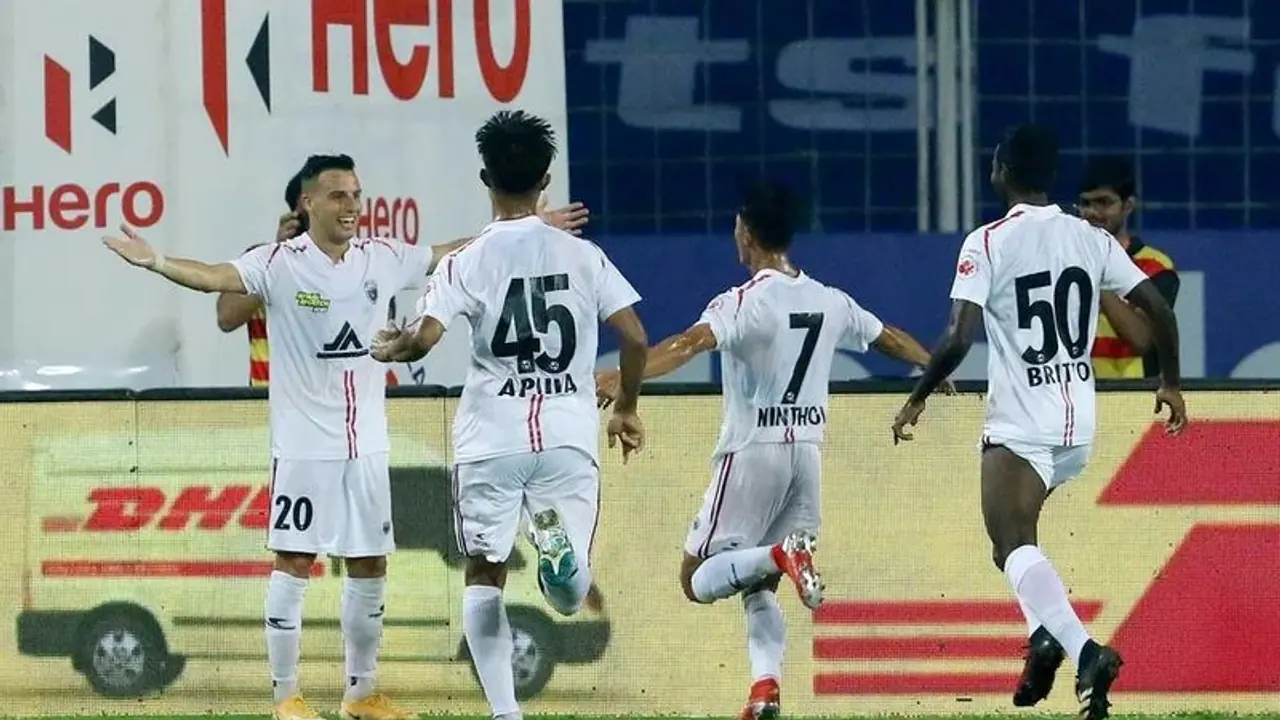 ISL 2020 21: Luis Machado's brace ensures NorthEast United draw against Bengaluru FC