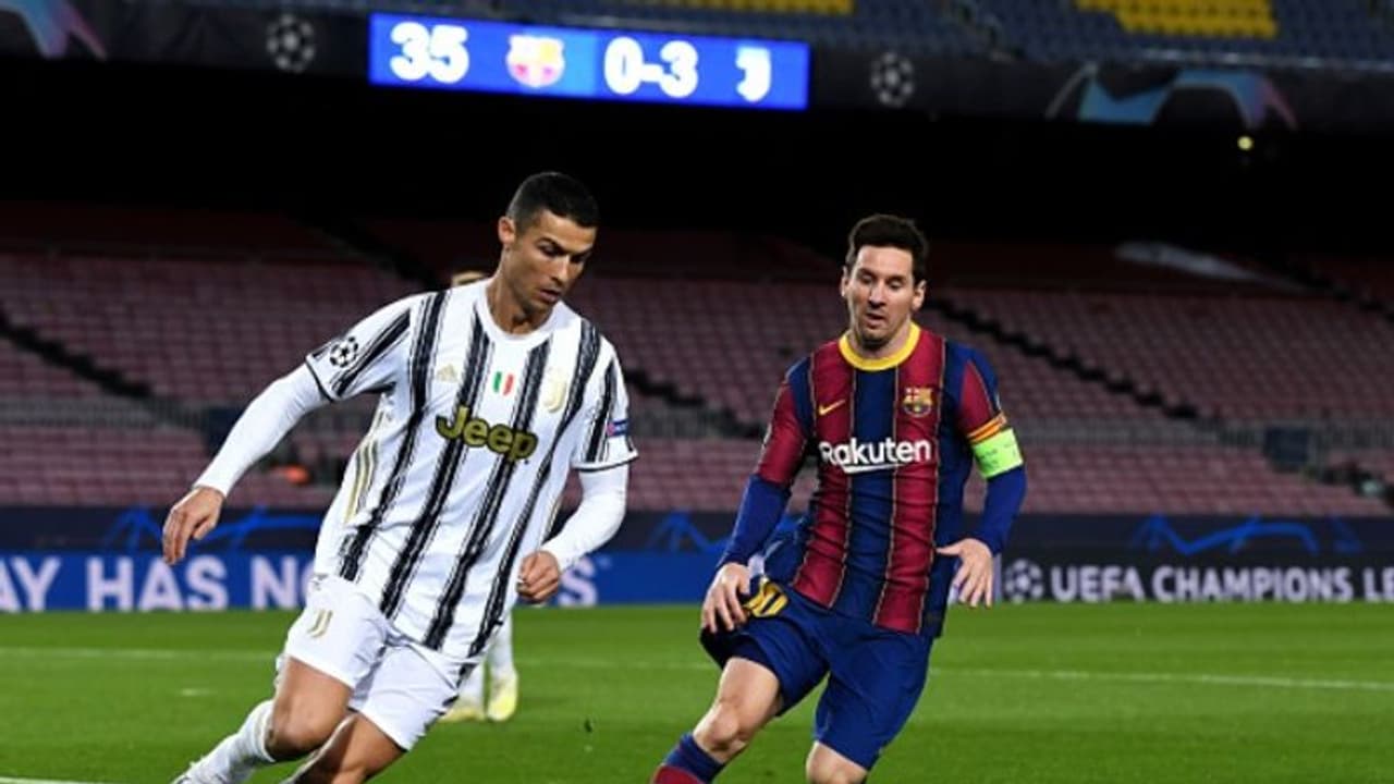 റോണോ തരംഗത്തില് ചാമ്പലായി മെസിയുടെ ബാഴ്സ, യുവന്റസിന് ജയം; യുണൈറ്റഡ് പുറത്ത് റോണോ തരംഗത്തില് ചാമ്പലായി മെസിയുടെ ബാഴ്സ, യുവന്റസിന് ജയം; യുണൈറ്റഡ് പുറത്ത്