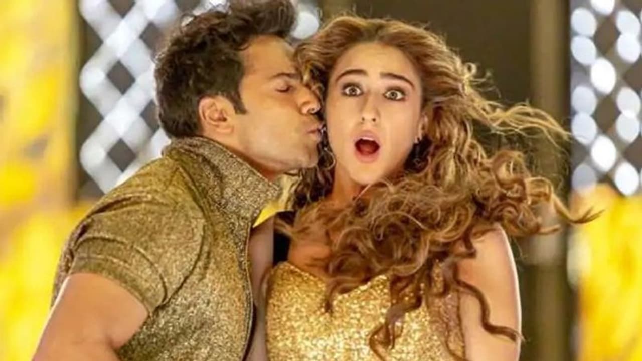 Sara Ali Khan shares funny video of Varun Dhawan from the sets of Coolie No. 1 (Watch) Sara Ali Khan shares funny video of Varun Dhawan from the sets of Coolie No. 1 (Watch)