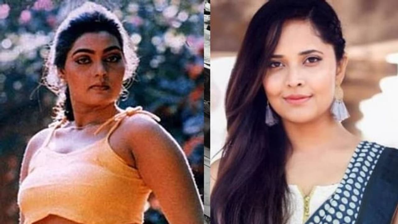 സില്‍ക് സ്മിതയുടെ ബയോപിക്കില്‍ നായികയാകാൻ അനസൂയ ഭരദ്വാജ് ?