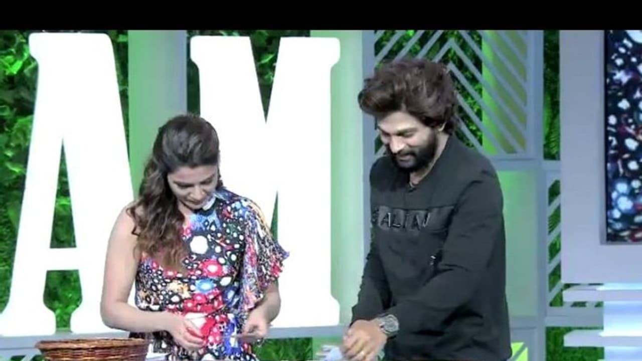 ఇక బన్నీ వంతు... సమంత ఏమి అడగనుందో? ఇక బన్నీ వంతు... సమంత ఏమి అడగనుందో?