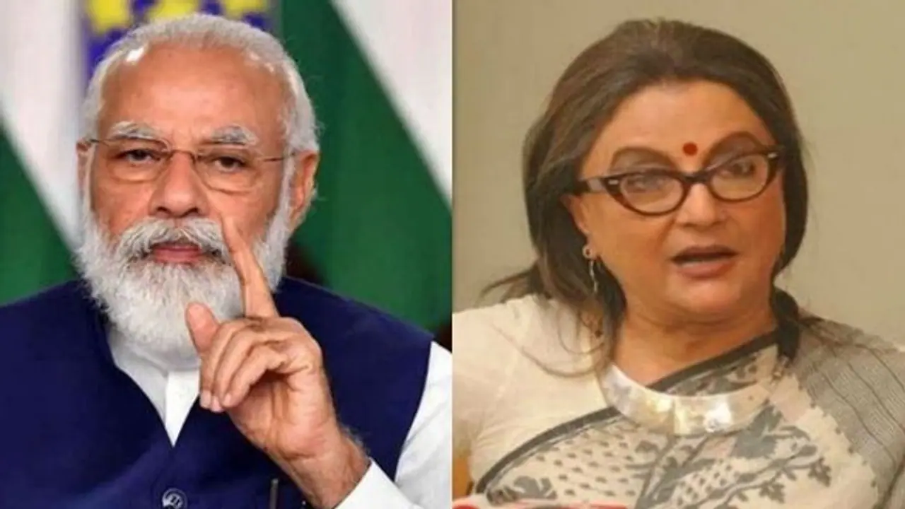 Aparna Sen slams PM Narendra Modi on Twitter