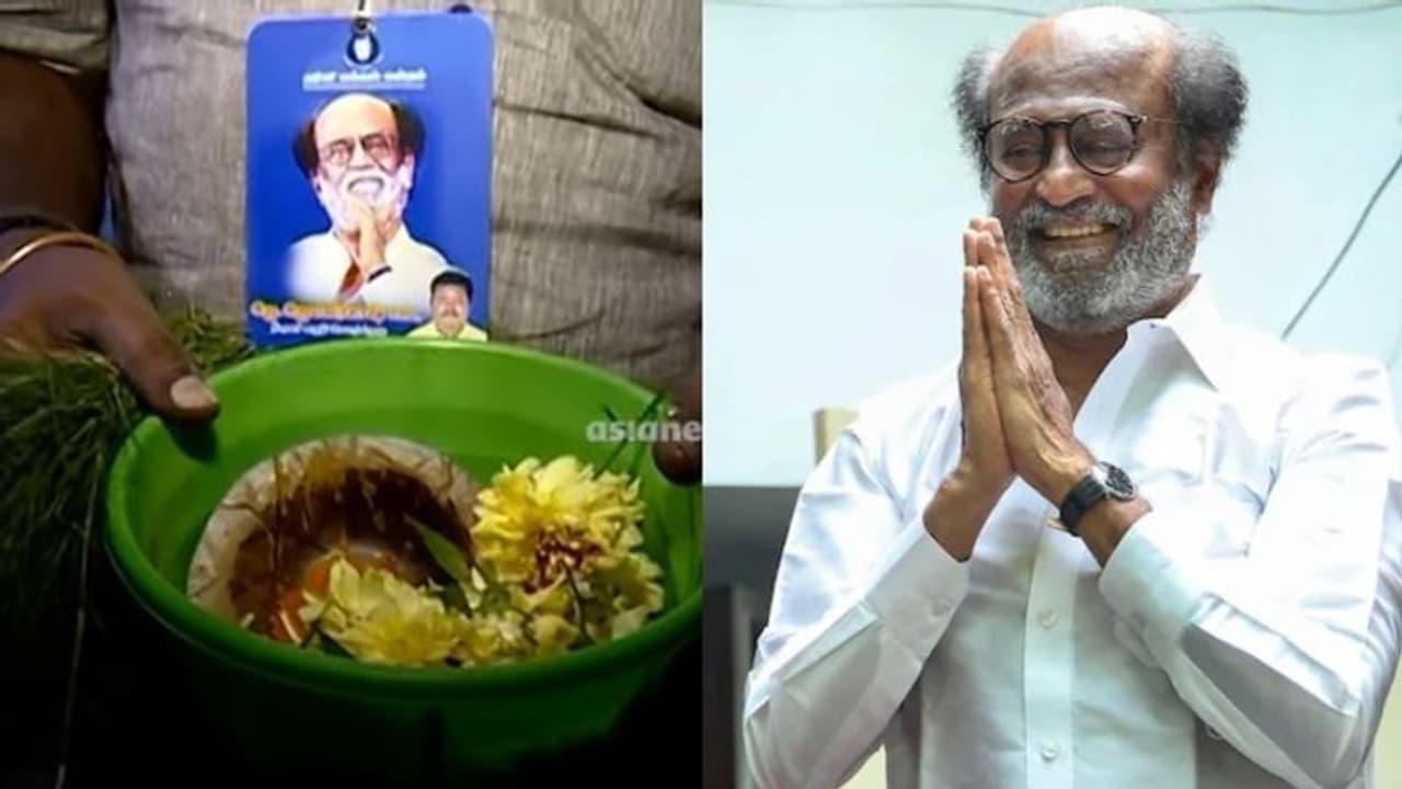 108 പശുക്കള്ക്ക് ഗോപൂജയും മൃത്യുഞ്ജയ ഹോമവും; രജനിയുടെ 70 ാം പിറന്നാള് ആരാധകര് ആഘോഷിക്കുന്നത് ഇങ്ങനെ 108 പശുക്കള്ക്ക് ഗോപൂജയും മൃത്യുഞ്ജയ ഹോമവും; രജനിയുടെ 70 ാം പിറന്നാള് ആരാധകര് ആഘോഷിക്കുന്നത് ഇങ്ങനെ