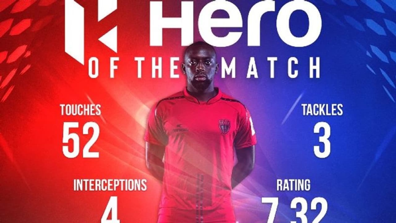 ഗോള്രഹിതമെങ്കിലും ചെന്നൈയിന് എഫ്സിക്കെതിരെ താരമായി നോര്ത്ത് ഈസ്റ്റിന്റെ കമാറ ഗോള്രഹിതമെങ്കിലും ചെന്നൈയിന് എഫ്സിക്കെതിരെ താരമായി നോര്ത്ത് ഈസ്റ്റിന്റെ കമാറ