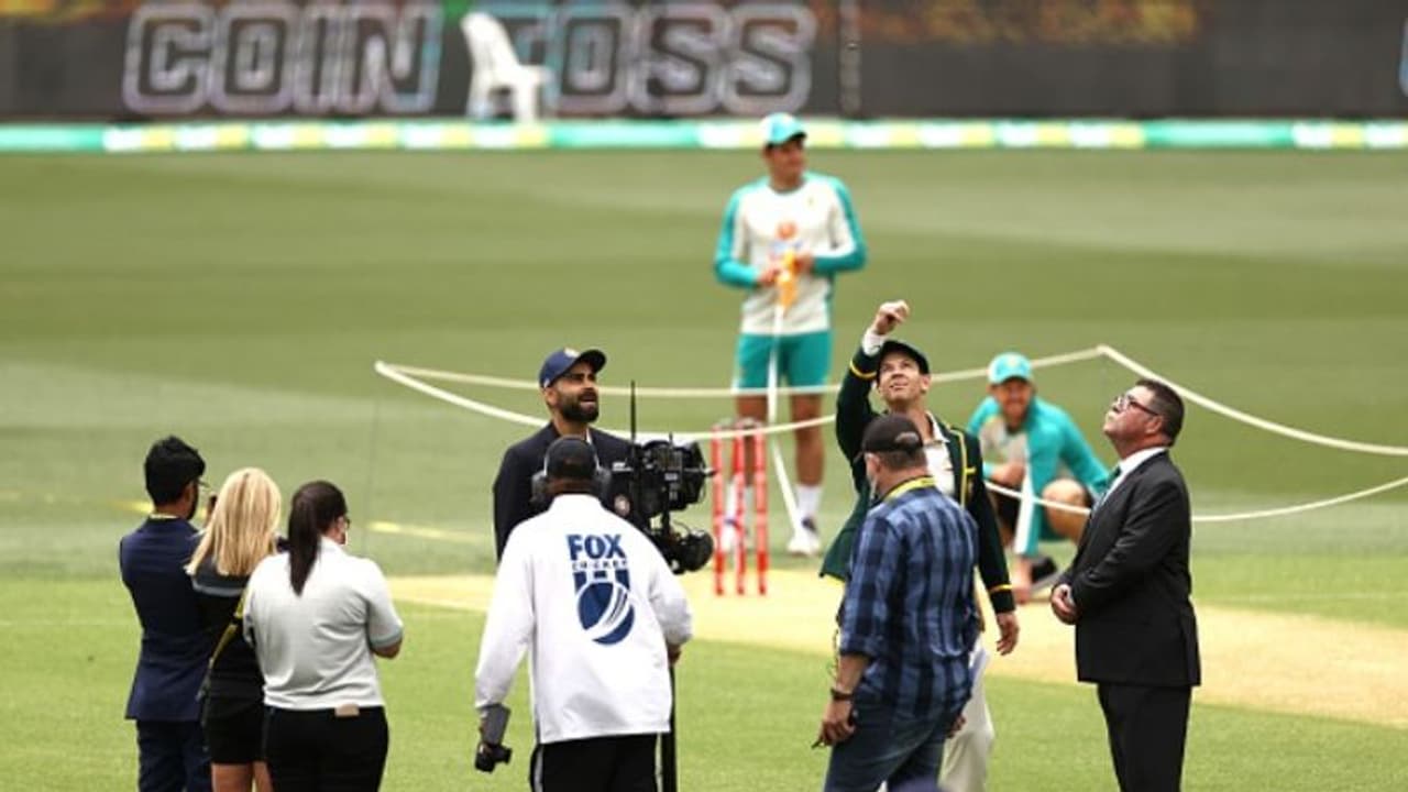 ഓസ്ട്രേലിയന് മണ്ണിലെ ടെസ്റ്റ് പൂരം അല്പസമയത്തിനകം; പിങ്ക് പന്തില് ടോസ് ഭാഗ്യം ഇന്ത്യക്ക് ഓസ്ട്രേലിയന് മണ്ണിലെ ടെസ്റ്റ് പൂരം അല്പസമയത്തിനകം; പിങ്ക് പന്തില് ടോസ് ഭാഗ്യം ഇന്ത്യക്ക്