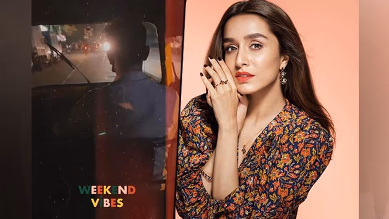 Shraddha Kapoor took the rickshaw ride; but why? Read on! Shraddha Kapoor took the rickshaw ride; but why? Read on!