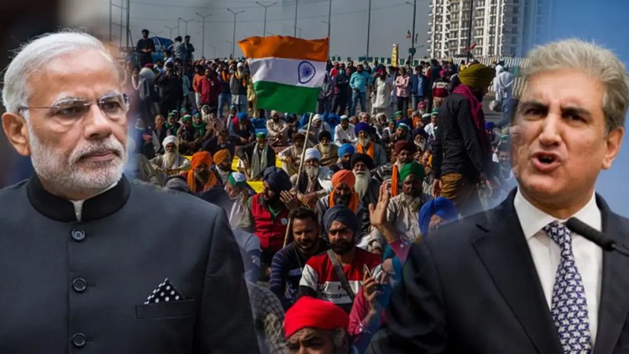 কৃষক বিক্ষোভ সামলাতে সার্জিকাল স্ট্রাইক, মোদী সরকারের বিরুদ্ধে গুরুতর অভিযোগ তুলল পাকিস্তান কৃষক বিক্ষোভ সামলাতে সার্জিকাল স্ট্রাইক, মোদী সরকারের বিরুদ্ধে গুরুতর অভিযোগ তুলল পাকিস্তান