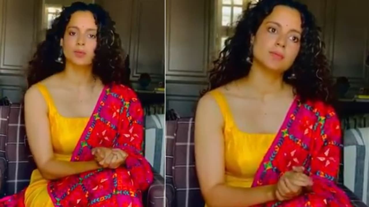 कंगना रनोट ने किसान आंदोलन पर उठाए सवाल, आतंकियों के शामिल होने की कही बात कंगना रनोट ने किसान आंदोलन पर उठाए सवाल, आतंकियों के शामिल होने की कही बात