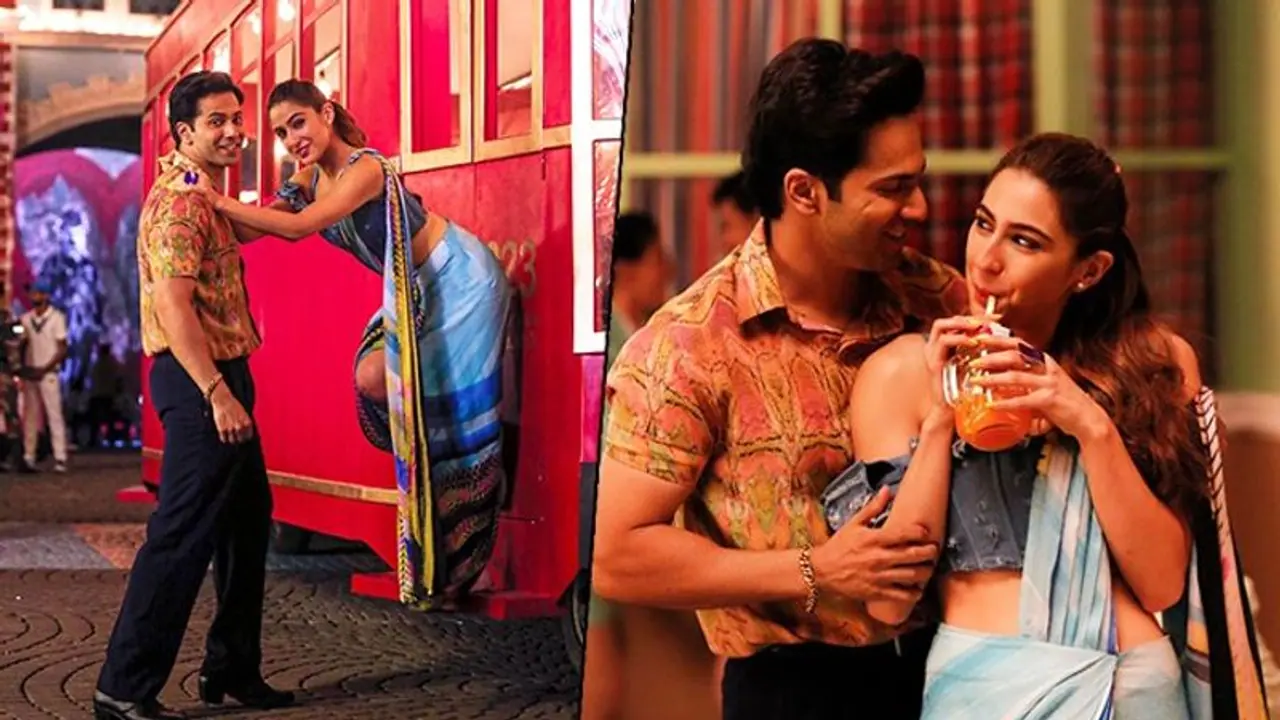 Coolie No. 1 song out: Iconic song 'Tujhko Mirchi Lagi' from Sara Ali Khan, Varun Dhawan goes viral (Watch) Coolie No. 1 song out: Iconic song 'Tujhko Mirchi Lagi' from Sara Ali Khan, Varun Dhawan goes viral (Watch)