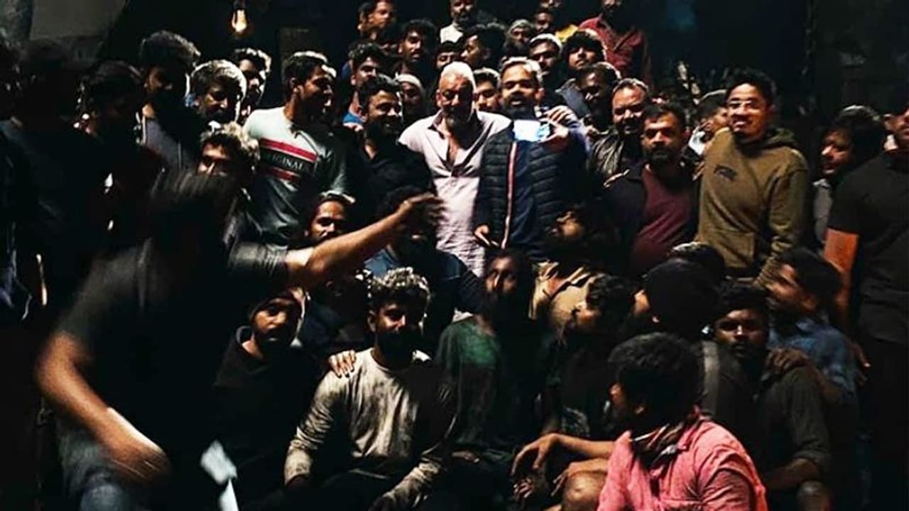 KGF Chapter2: Sanjay Dutt wraps up shoot, crew's last moment pic goes viral