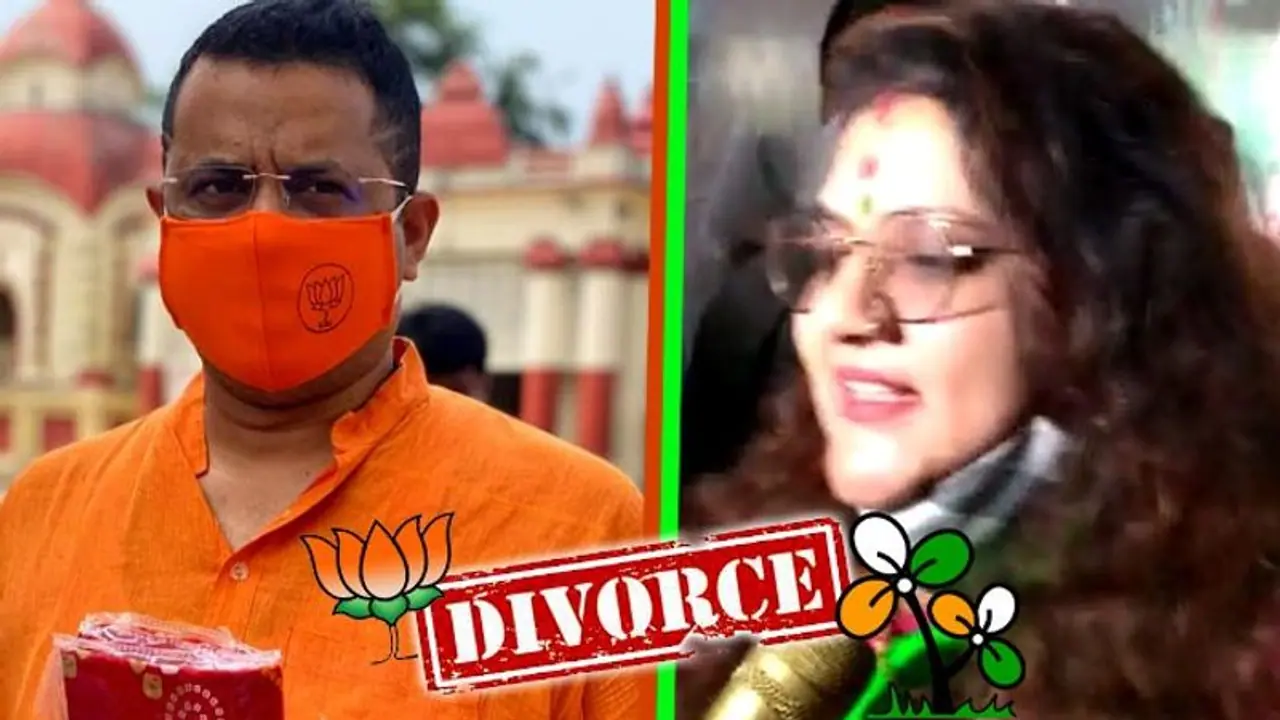 'সিঙ্গলফুল' ছেড়ে 'জোড়াফুলে' সুজাতা, স্ত্রীকে ডির্ভোস নোটিস পাঠালেন বিজেপি সাংসদ সৌমিত্র খাঁ 'সিঙ্গলফুল' ছেড়ে 'জোড়াফুলে' সুজাতা, স্ত্রীকে ডির্ভোস নোটিস পাঠালেন বিজেপি সাংসদ সৌমিত্র খাঁ