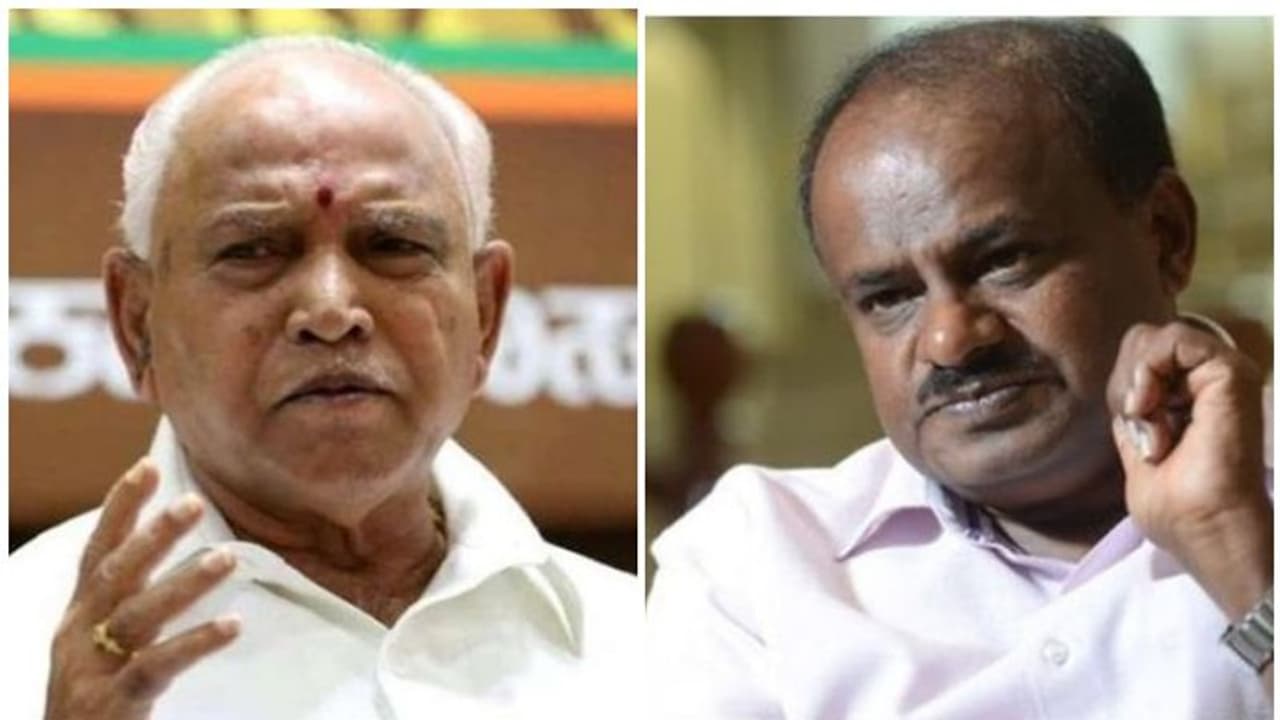 ബിജെപി ജെഡിഎസ് സഖ്യം? കർണാടകത്തില് അഭ്യൂഹങ്ങൾ അടങ്ങുന്നില്ല ബിജെപി ജെഡിഎസ് സഖ്യം? കർണാടകത്തില് അഭ്യൂഹങ്ങൾ അടങ്ങുന്നില്ല