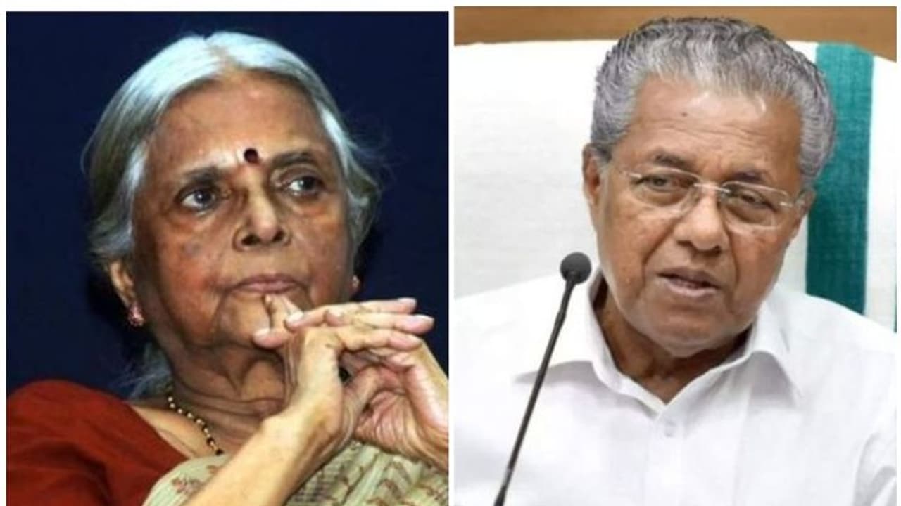 സുഗതകുമാരി പ്രകൃതിയുടെയും സ്ത്രീയുടെയും കണ്ണീരിനൊപ്പം നിന്ന കവി; അനുശോചനമര്പ്പിച്ച് മുഖ്യമന്ത്രി സുഗതകുമാരി പ്രകൃതിയുടെയും സ്ത്രീയുടെയും കണ്ണീരിനൊപ്പം നിന്ന കവി; അനുശോചനമര്പ്പിച്ച് മുഖ്യമന്ത്രി