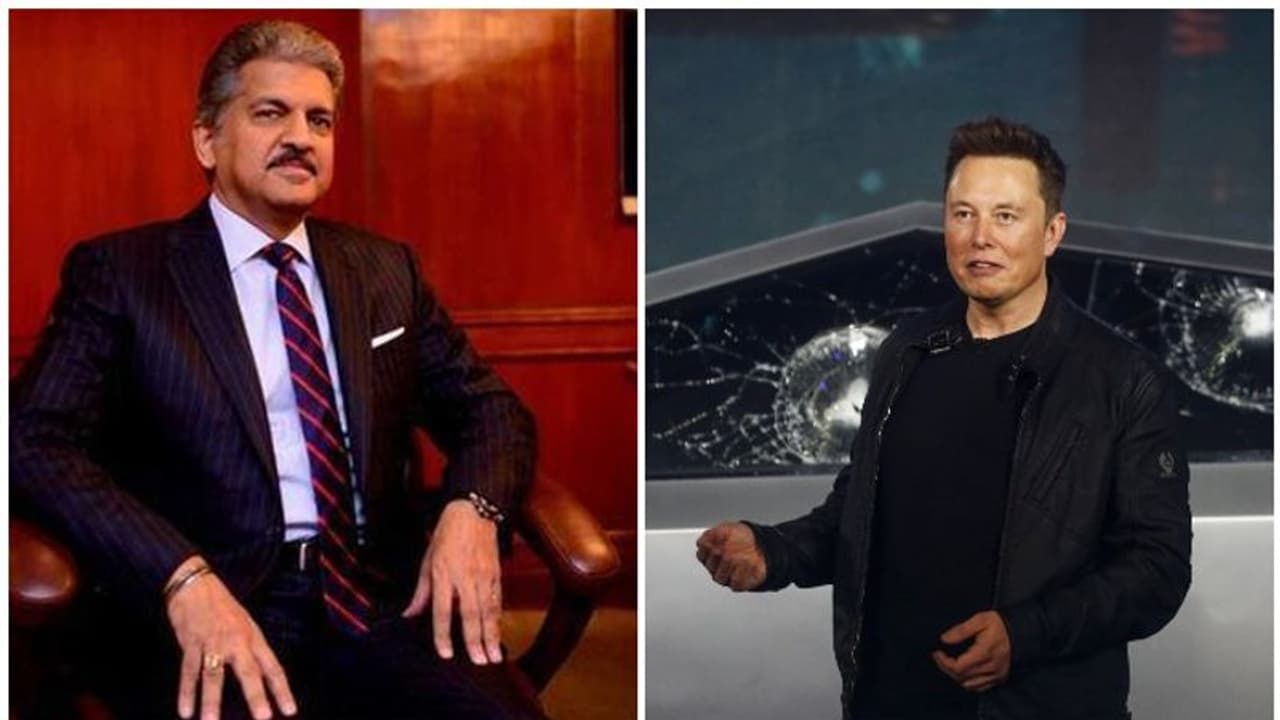 ഇലോണ് മസ്കിന് ഒരു 'വെല്ലുവിളിയുമായി' ആനന്ദ് മഹീന്ദ്രയുടെ ട്വീറ്റ് ഇലോണ് മസ്കിന് ഒരു 'വെല്ലുവിളിയുമായി' ആനന്ദ് മഹീന്ദ്രയുടെ ട്വീറ്റ്