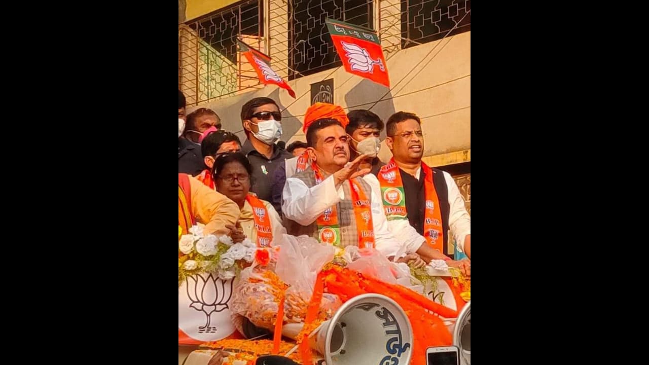 'তৃণমূলের পায়ে শুভেন্দু কাঁটা ফুটেছে', কাঁথির সভা থেকে তৃণমূলকে তোপ শুভেন্দুর 'তৃণমূলের পায়ে শুভেন্দু কাঁটা ফুটেছে', কাঁথির সভা থেকে তৃণমূলকে তোপ শুভেন্দুর