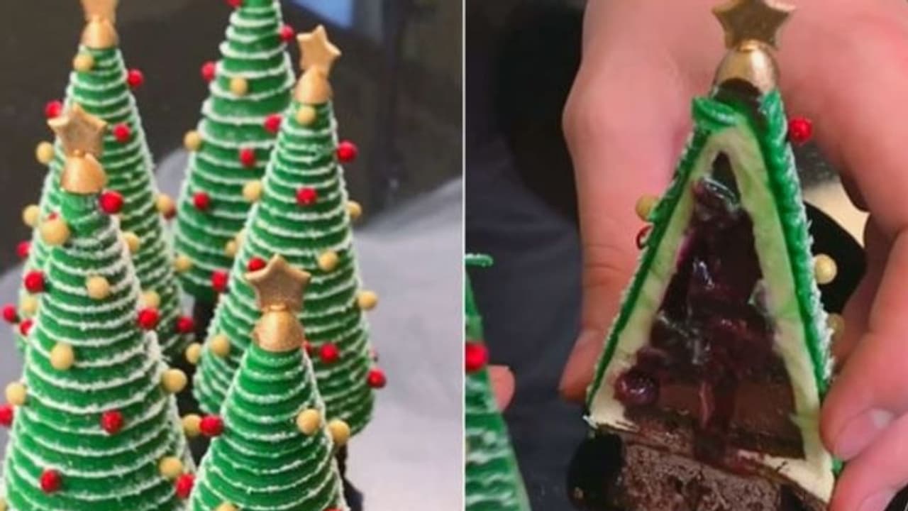 ആഹാ, നല്ല ടേസ്റ്റുള്ള ക്രിസ്മസ് ട്രീ; കാണാം വീഡിയോ...