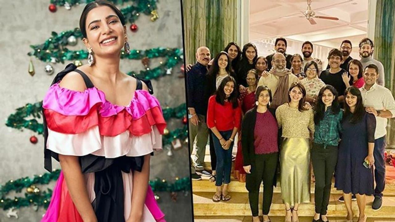 Samantha Akkineni enjoys family time; shares group photo