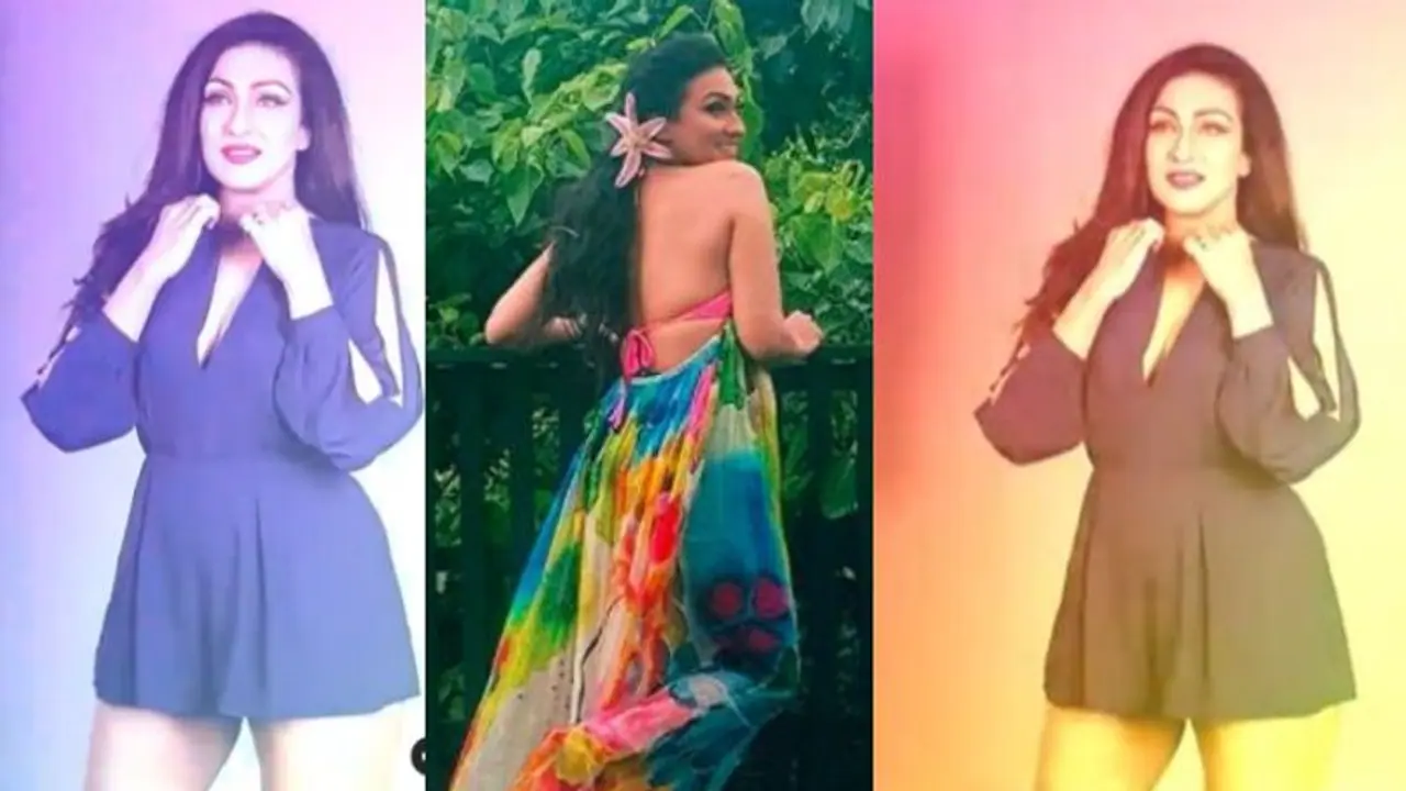 Micromini পোশাকে উষ্ণতার পারদ চড়ালেন ঋতুপর্ণা, লো নেক ড্রেসেই লুকিয়ে সৌন্দর্যের সাতকাহন