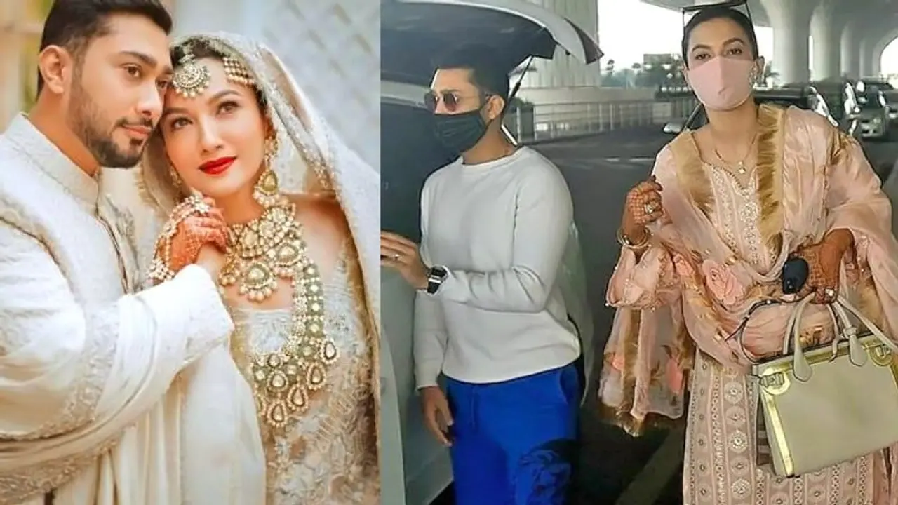 शादी के 2 दिन बाद पति संग एयरपोर्ट पर दिखीं गौहर खान, हनीमून नहीं बल्कि इस काम के लिए हुईं रवाना शादी के 2 दिन बाद पति संग एयरपोर्ट पर दिखीं गौहर खान, हनीमून नहीं बल्कि इस काम के लिए हुईं रवाना
