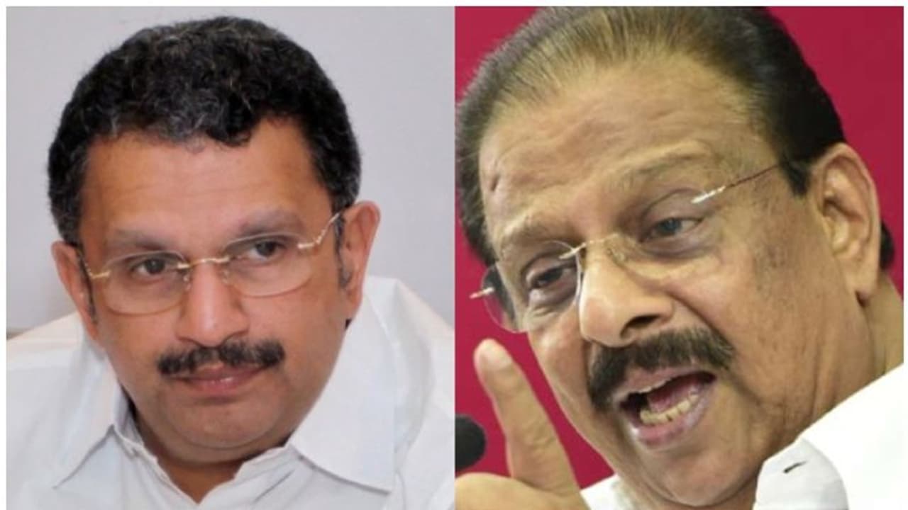 മുരളീധരനും സുധാകരനും വേണ്ടി വീണ്ടും ഫ്ലക്സുകൾ, നേതൃമാറ്റ ആവശ്യം ശക്തം മുരളീധരനും സുധാകരനും വേണ്ടി വീണ്ടും ഫ്ലക്സുകൾ, നേതൃമാറ്റ ആവശ്യം ശക്തം