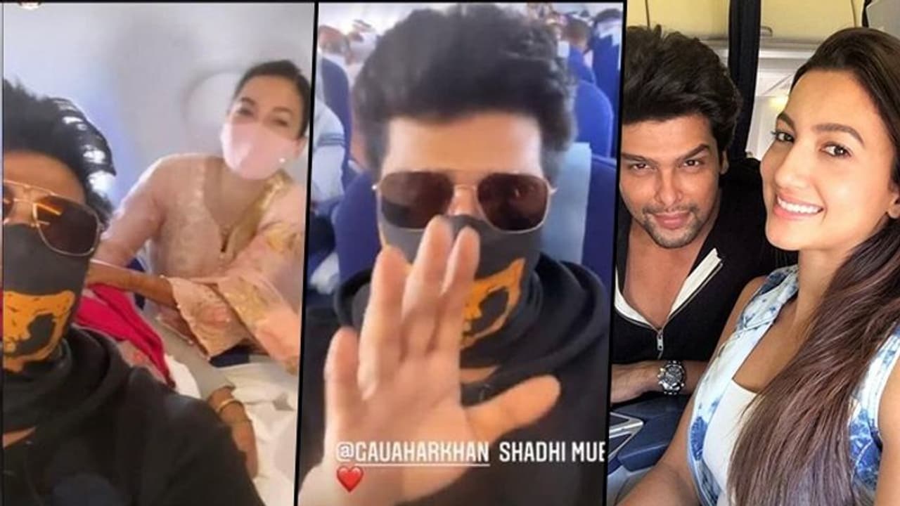 When Gauahar Khan met ex Kushal Tandon just two days after she married Zaid Darbar; here's what happened