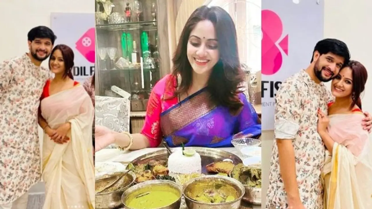 শুরু হল তৃণার আইবুড়ো ভাত পর্ব, পাত পেড়ে কী কী খেলেন হবু Mrs. নীল ভট্টাচার্য শুরু হল তৃণার আইবুড়ো ভাত পর্ব, পাত পেড়ে কী কী খেলেন হবু Mrs. নীল ভট্টাচার্য