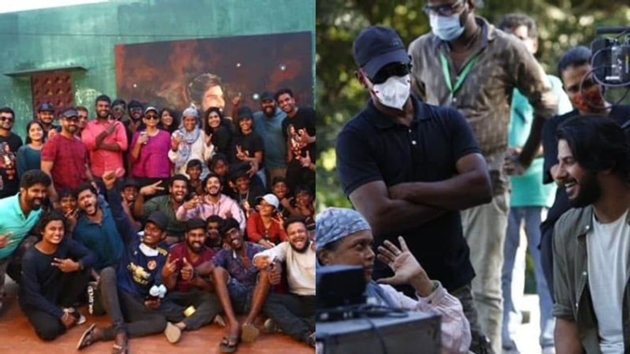 ബൃന്ദ മാസ്റ്ററുടെ 'ഹേയ് സിനാമിക'യ്ക്ക് പാക്കപ്പ്, വാട്ട് എ ടീമെന്ന് ദുൽഖർ !