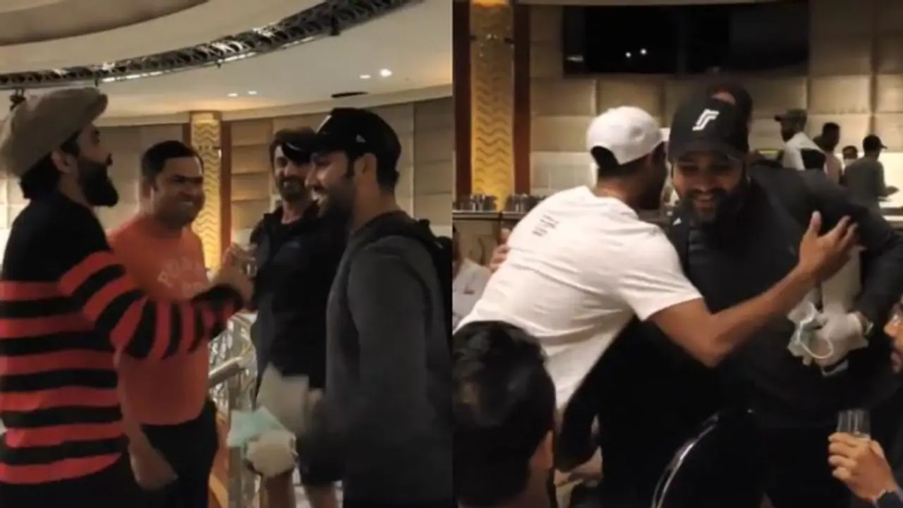 কোয়ারেন্টাইন শেষে দলের সঙ্গে যোগ দিলেন রোহিত,উৎসবের মেজাজে টিম ইন্ডিয়া কোয়ারেন্টাইন শেষে দলের সঙ্গে যোগ দিলেন রোহিত,উৎসবের মেজাজে টিম ইন্ডিয়া