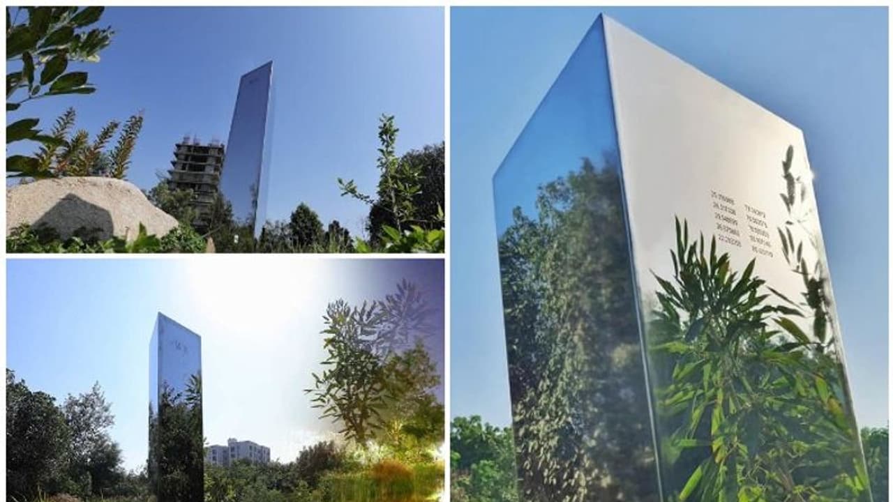 കൌതുകം പകര്‍ന്ന് അഹമ്മദാബാദിലും നിഗൂഢ ലോഹത്തൂണ്‍