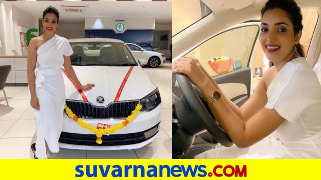 ವೆಲ್ಕಂ ಮೈ ಬೇಬಿ: ವೈಟ್ ಸ್ಕೋಡಾ ಕಾರು ಖರೀದಿಸಿದ ಬಿಗ್ಬಾಸ್ ಬ್ಯೂಟಿ ವೆಲ್ಕಂ ಮೈ ಬೇಬಿ: ವೈಟ್ ಸ್ಕೋಡಾ ಕಾರು ಖರೀದಿಸಿದ ಬಿಗ್ಬಾಸ್ ಬ್ಯೂಟಿ