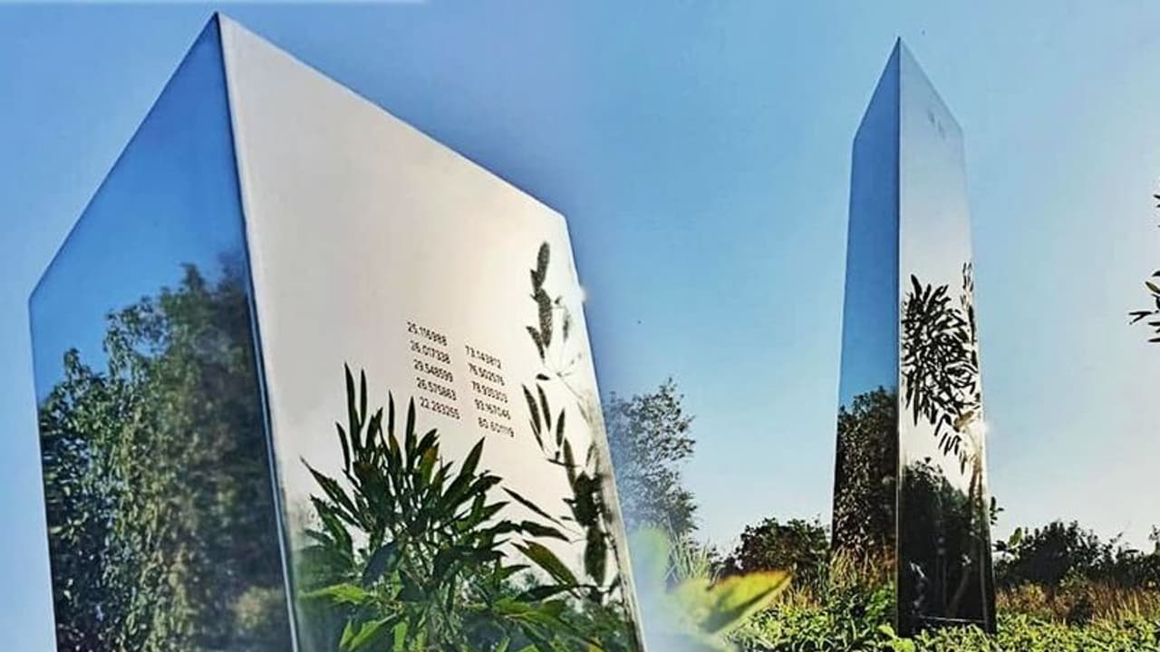 বছরের শেষে ভারতেও হাজির 'মনোলিথ', গায়ে খোদাই করা রহস্যজনক চিহ্ন ও সংখ্যা বছরের শেষে ভারতেও হাজির 'মনোলিথ', গায়ে খোদাই করা রহস্যজনক চিহ্ন ও সংখ্যা