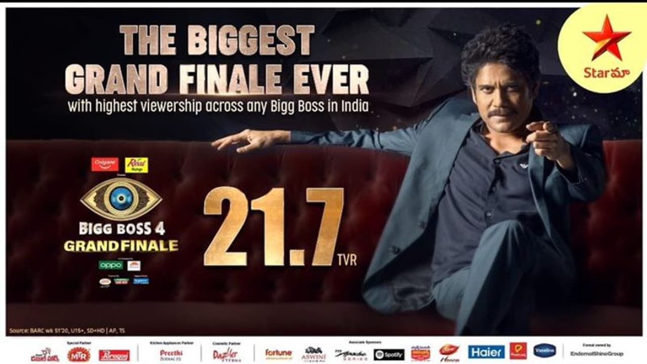 బిగ్ బాస్ షోతో ఆల్ ఇండియా రికార్డు నెలకొల్పిన నాగ్.. సల్మాన్ కూడా వెనకే! బిగ్ బాస్ షోతో ఆల్ ఇండియా రికార్డు నెలకొల్పిన నాగ్.. సల్మాన్ కూడా వెనకే!