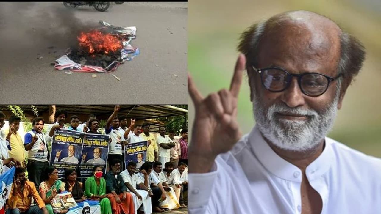 രജനികാന്തിന്റെ വീടിന്റെ മുന്നിൽ ആത്മഹത്യാശ്രമം; ആരാധകൻ സ്വയം തീകൊളുത്തി, നില ഗുരുതരം