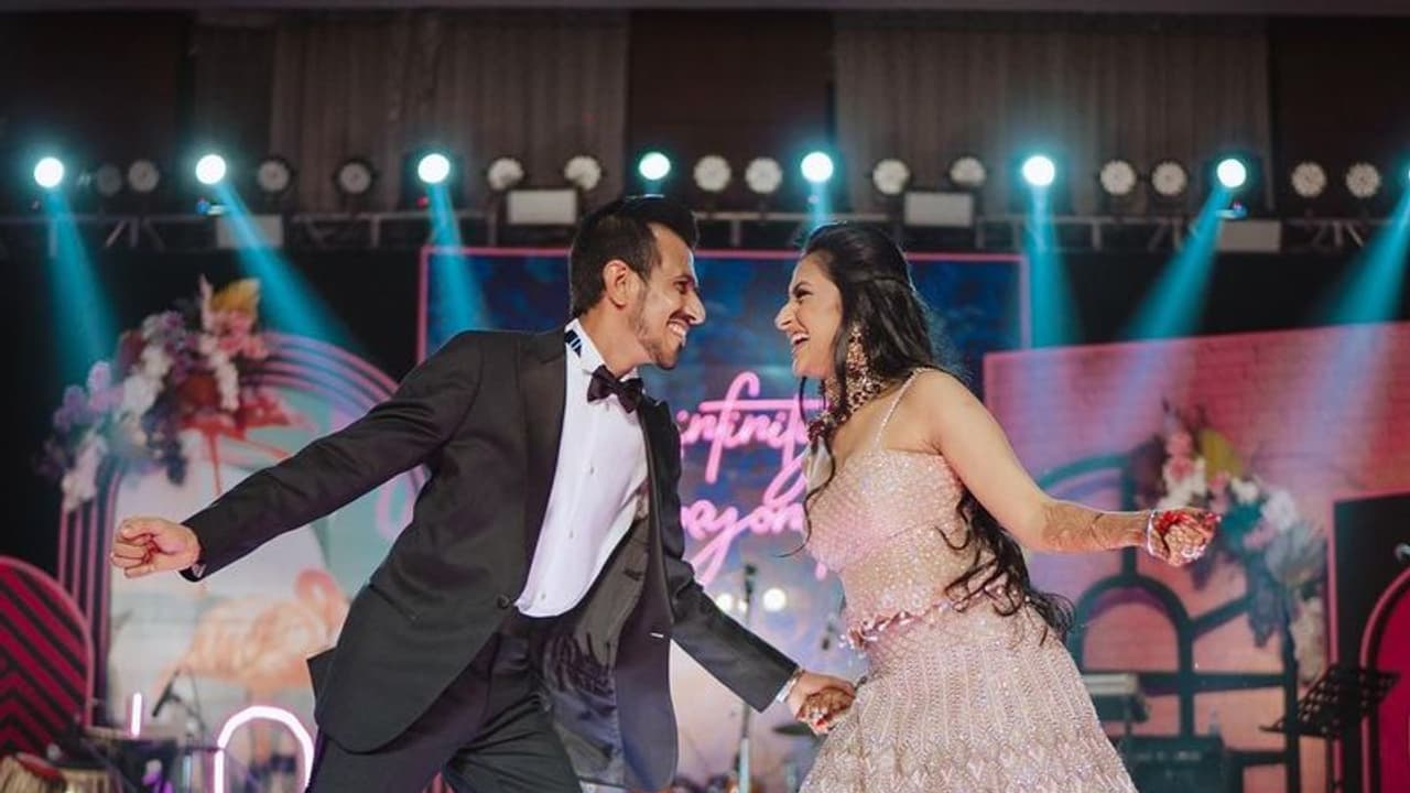 Watch Yuzvendra Chahal, Dhanashree Verma dance it out during their Sangeet ceremony Watch Yuzvendra Chahal, Dhanashree Verma dance it out during their Sangeet ceremony