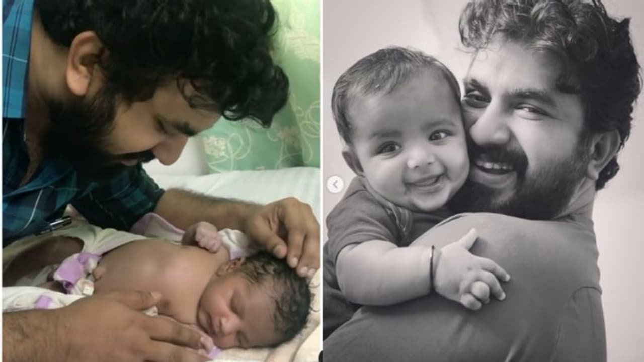 ‘അച്ഛന്റെ വിരൽതുമ്പ് പിടിച്ച് പാട്ട് കേട്ടങ്ങനെ‘; മകനെ പാടി ഉറക്കി കൈലാസ് മേനോൻ, ക്യൂട്ട് വീഡിയോ വൈറൽ ‘അച്ഛന്റെ വിരൽതുമ്പ് പിടിച്ച് പാട്ട് കേട്ടങ്ങനെ‘; മകനെ പാടി ഉറക്കി കൈലാസ് മേനോൻ, ക്യൂട്ട് വീഡിയോ വൈറൽ