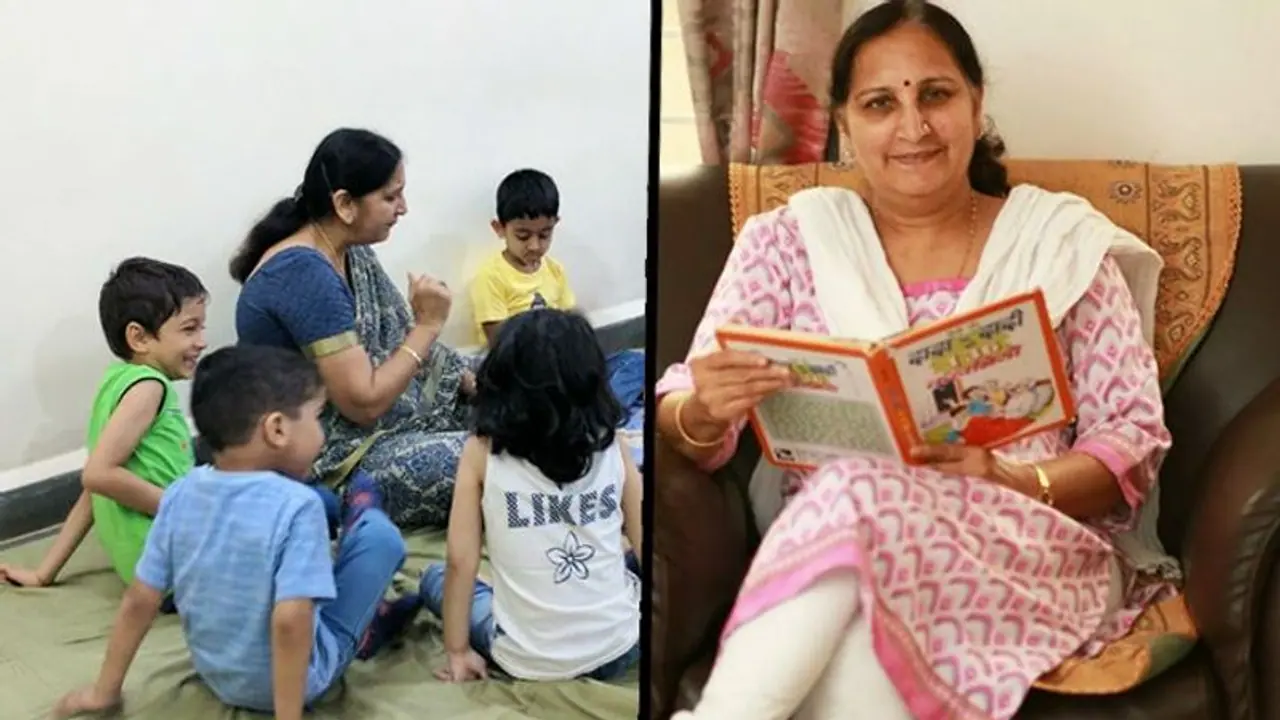 The art of telling stories: How a 65 year old grandmother is a hit among children for her narration