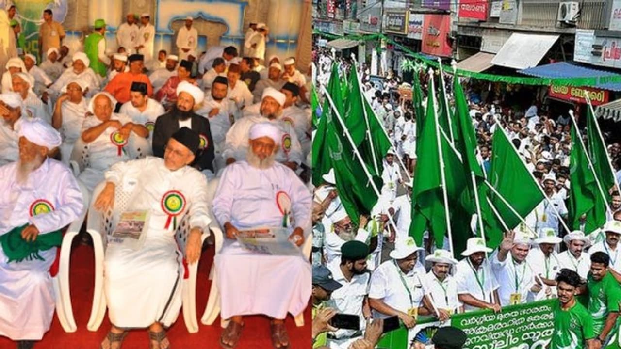 സമസ്ത ലീഗ് നേതൃത്വങ്ങള്‍ തമ്മില്‍ സമവായ ചര്‍ച്ച തുടങ്ങി; സമസ്ത നേതാക്കള്‍ പാണക്കാട് എത്തി