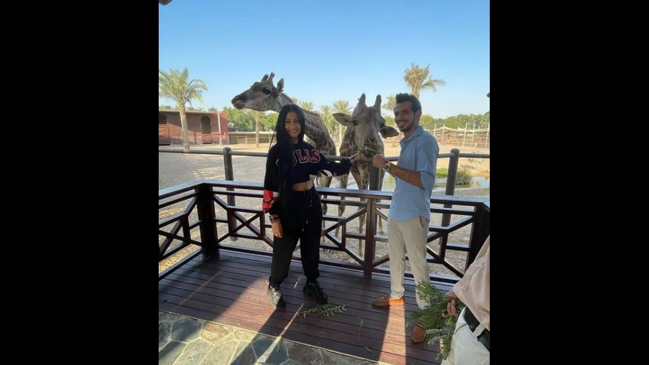 Yuzvendra Chahal's wife Dhanashree Verma shares fresh video of wildlife safari during Dubai honeymoon