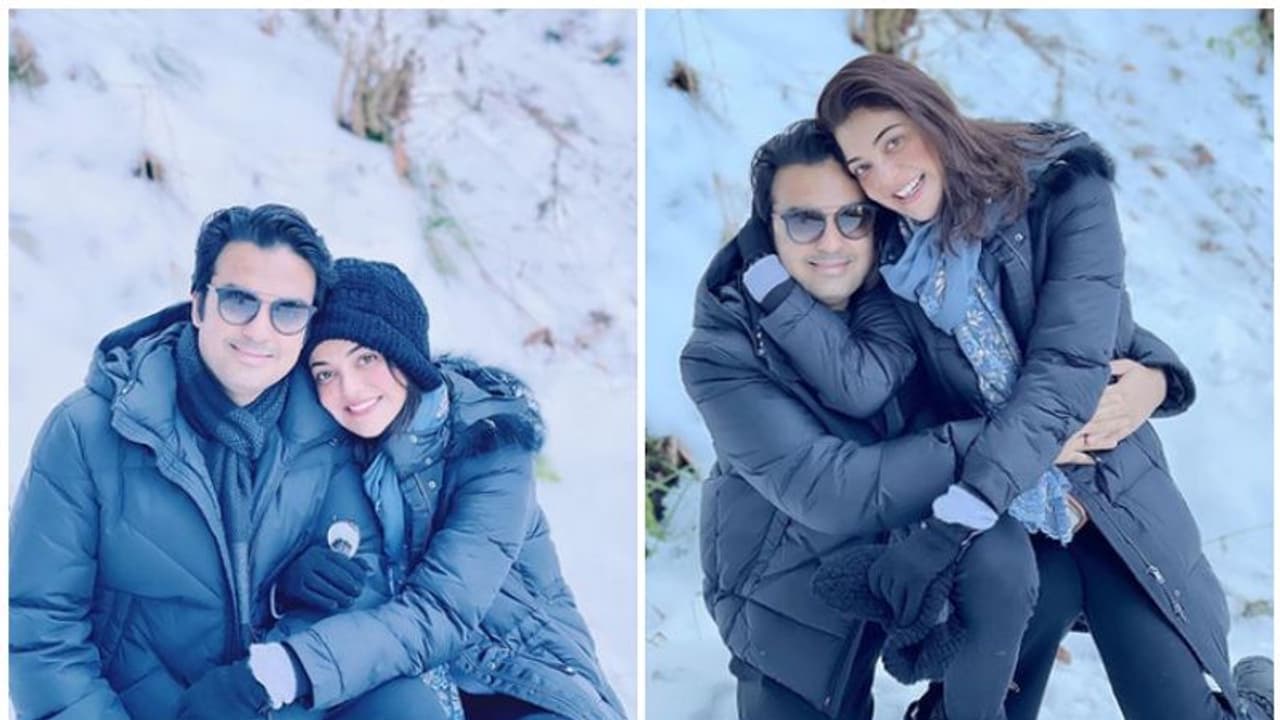 ഗൗതം കിച്‍ലുവുമൊത്ത് ഹിമാലയ ട്രക്കിംഗ് ആസ്വദിച്ച് കാജല്‍ അഗര്‍വാള്‍ ചിത്രങ്ങള്‍