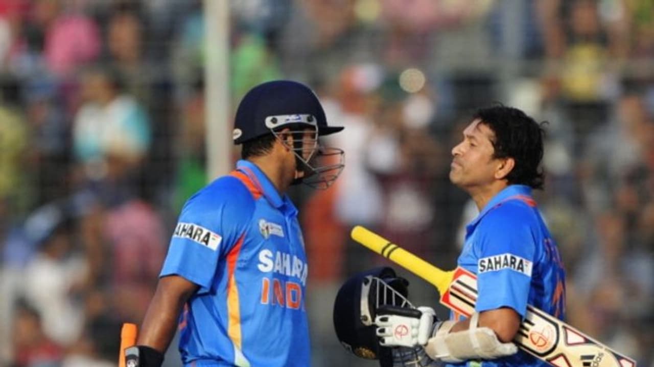 നൂറാം സെഞ്ചുറിക്കുശേഷം അഭിനന്ദിച്ചപ്പോള്‍ സച്ചിന്‍ നല്‍കിയ മറുപടിയെക്കുറിച്ച് സുരേഷ് റെയ്ന