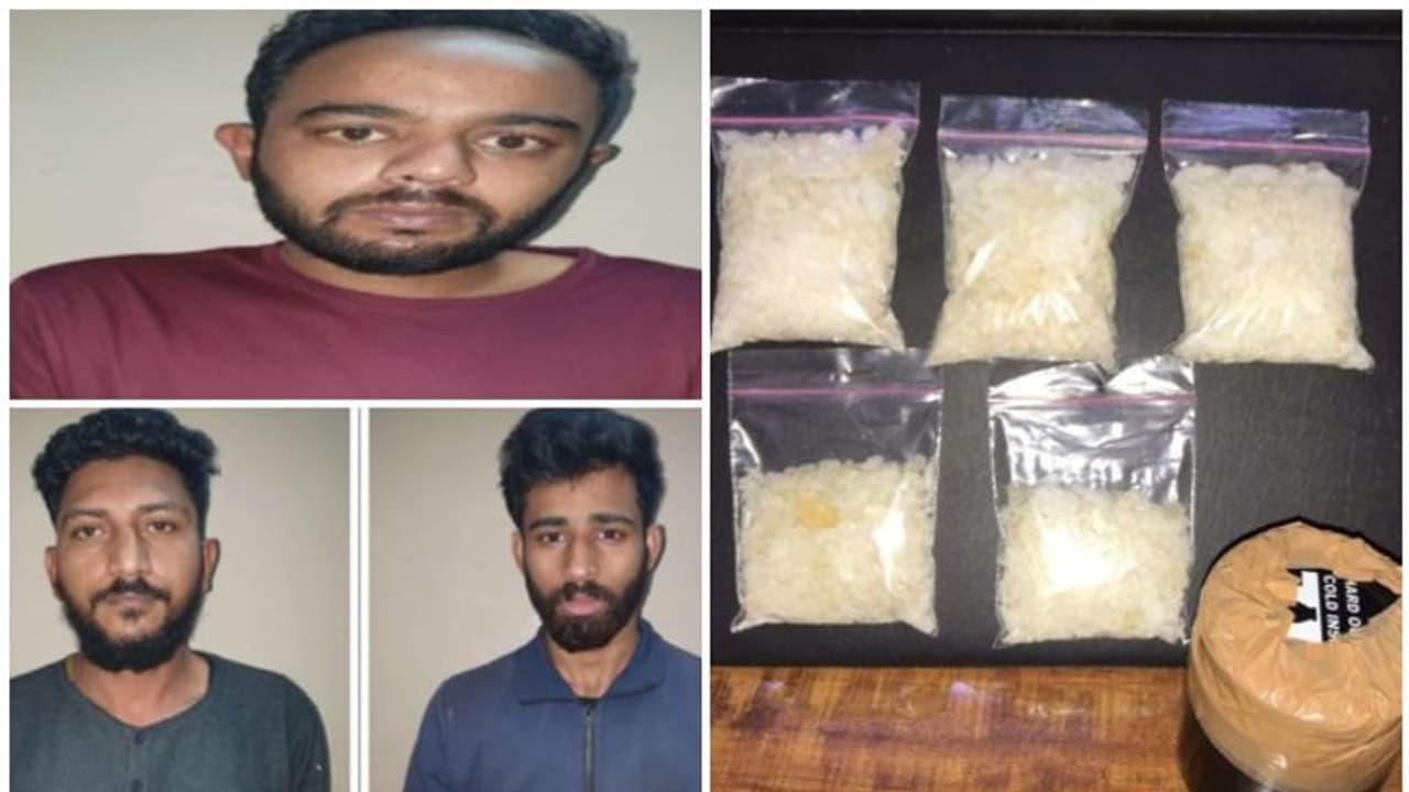 ബംഗ്ലൂരുവിൽ വീണ്ടും ലഹരിവേട്ട: മൂന്ന് മലയാളികൾ പിടിയിൽ ബംഗ്ലൂരുവിൽ വീണ്ടും ലഹരിവേട്ട: മൂന്ന് മലയാളികൾ പിടിയിൽ