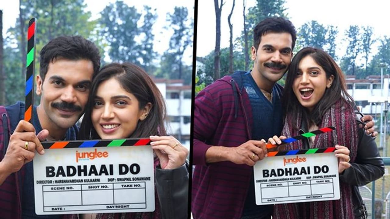 Bhumi Pednekar, Rajkummar Rao's Badhaai Do shooting started