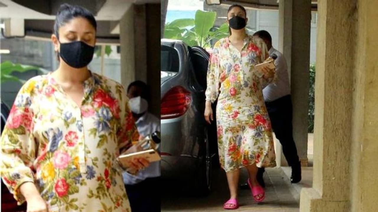 ഫ്‌ളോറല്‍ ഡ്രസ്സും പൂമയുടെ ചെരുപ്പും; വൈറലായി കരീനയുടെ ചിത്രങ്ങള്‍...