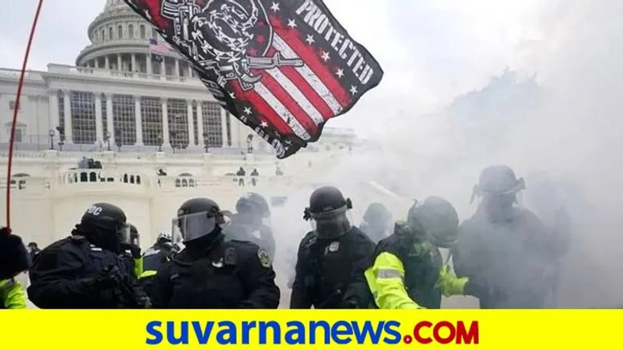 ಸಂಸದರನ್ನು ಹುಡುಕಿ ಹೊಡೆಯಲು ಹೋದ ಟ್ರಂಪ್ ಸೇನೆ..! ಸಂಸದರನ್ನು ಹುಡುಕಿ ಹೊಡೆಯಲು ಹೋದ ಟ್ರಂಪ್ ಸೇನೆ..!